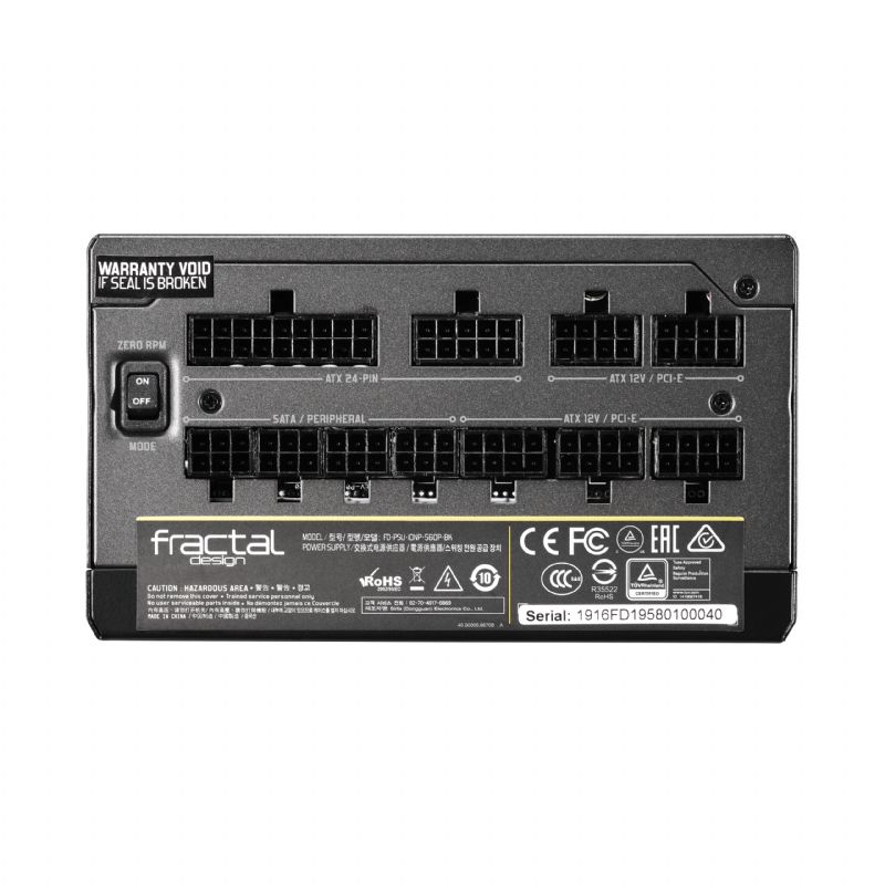 Fractal Design Ion+ 560W 560 Wattios 80+ Platinum Modular imagen 4