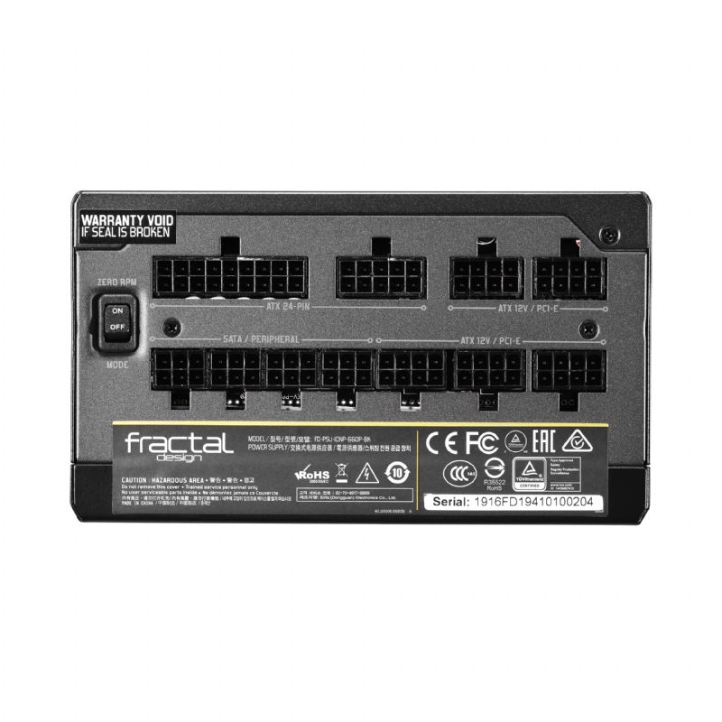 Fractal Design Ion+ 660W 660 Wattios 80+ Platinum Modular imagen 2