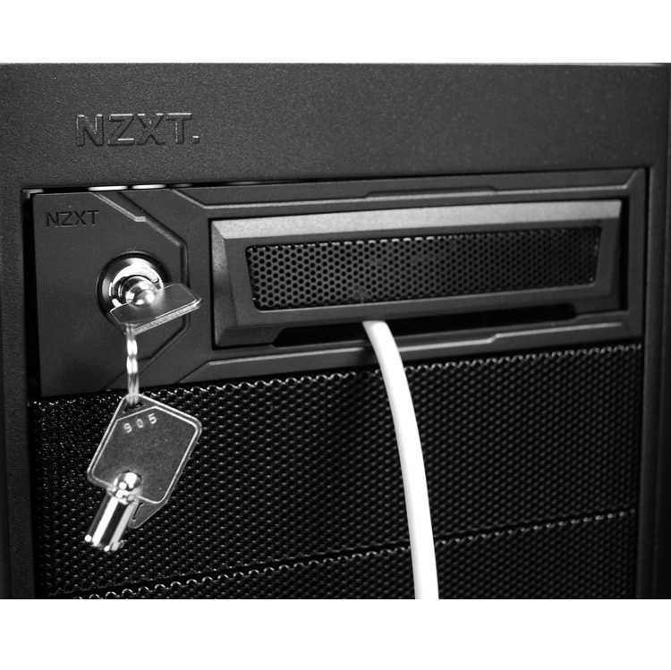 Frontal antirrobo dispositivos NZXT Bunker 5.25" imagen 5