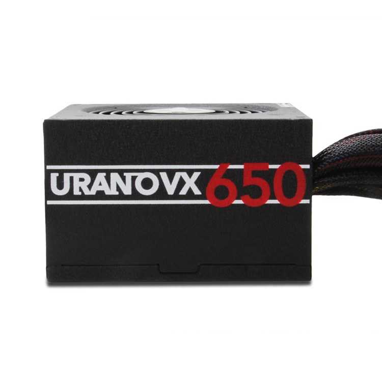 Fuente ATX Nox Urano VX 650W PFC Activo 120 mm imagen 2