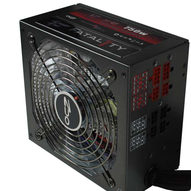 Fuente OCZ Fatal1ty 750W 80PLUS Bronce imagen 3