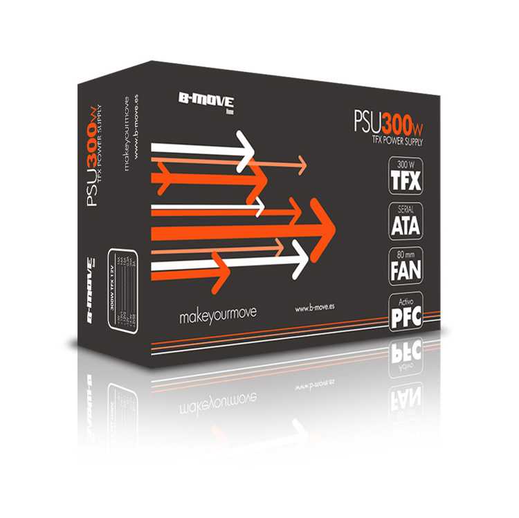 Fuente TFX B-MOVE Retail Series 300W imagen 2