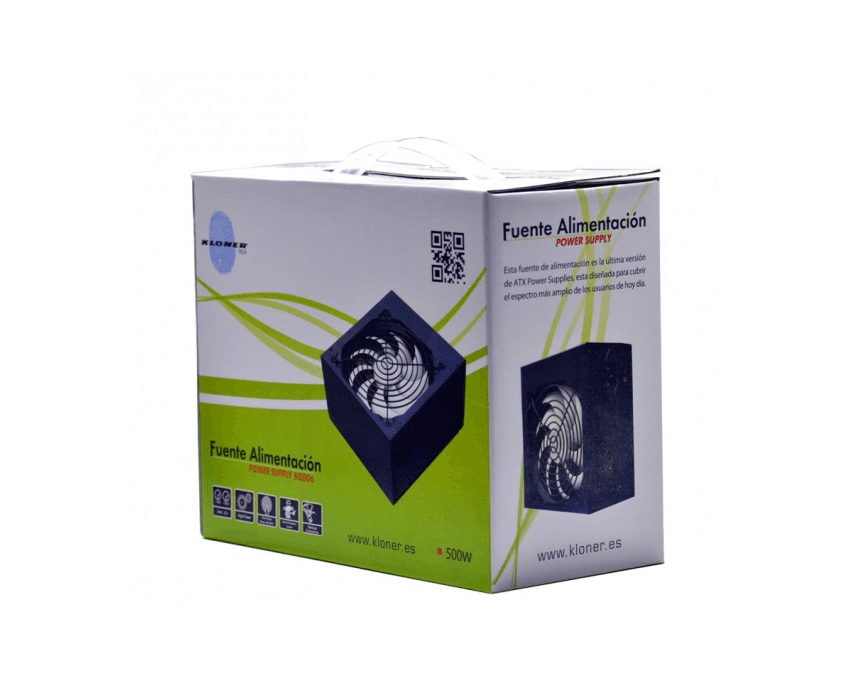 Fuente de Alimentacion KLONER 500 Wattios Fan 12cm imagen 4