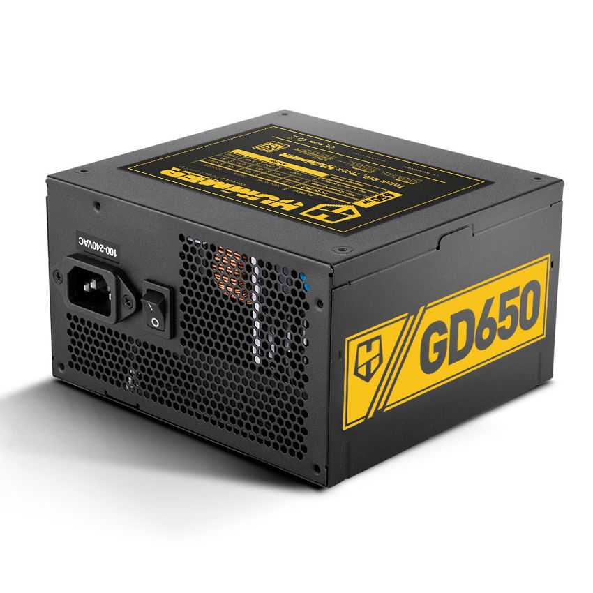 Fuente de Alimentacion NOX GD650 Hummer 80 Plus Gold 650W