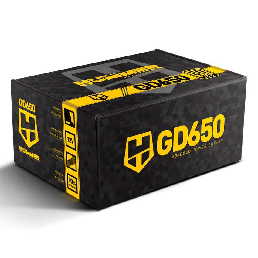 Fuente de Alimentacion NOX GD650 Hummer 80 Plus Gold 650W imagen 5