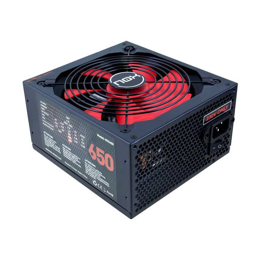 Fuente de Alimentacion NOX NXS650 650W