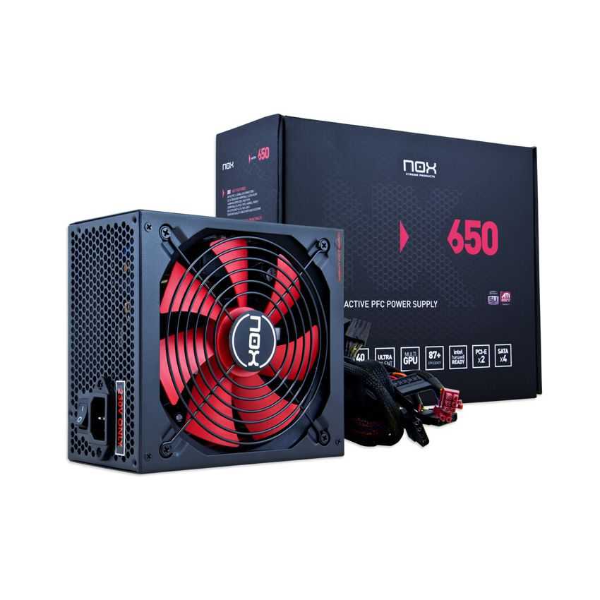 Fuente de Alimentacion NOX NXS650 650W imagen 5