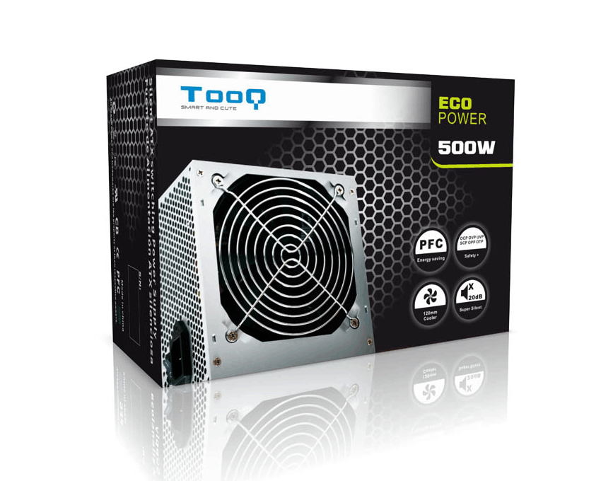 Fuente de Alimentacion Tooq TQEP-500SP 500W ATX