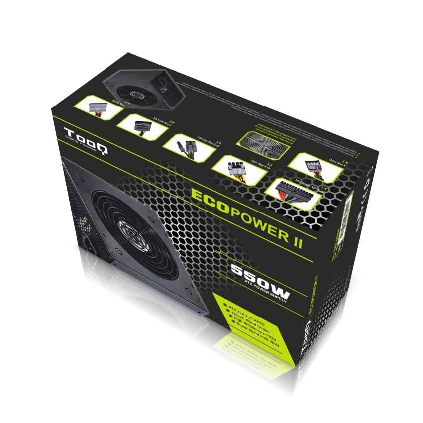 Fuente de Alimentacion Tooq TQEP-550SP 550W ATX imagen 4