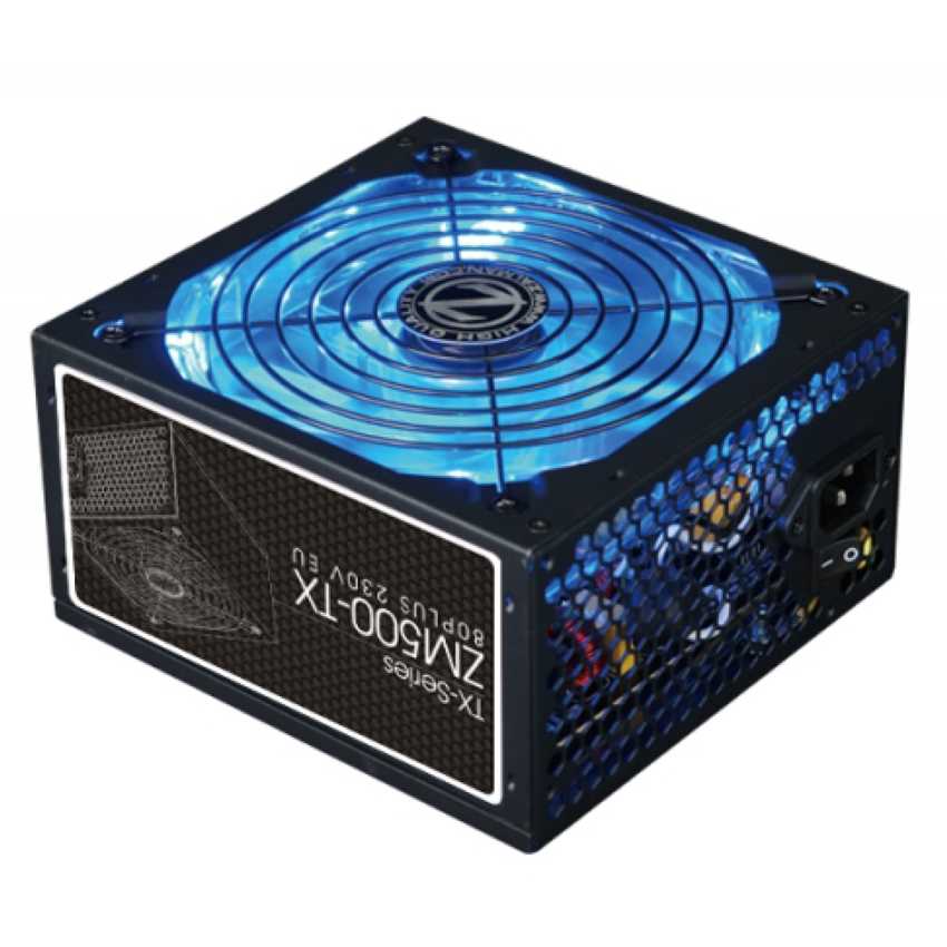 Fuente de Alimentacion ZALMAN 500W ZM500-TX