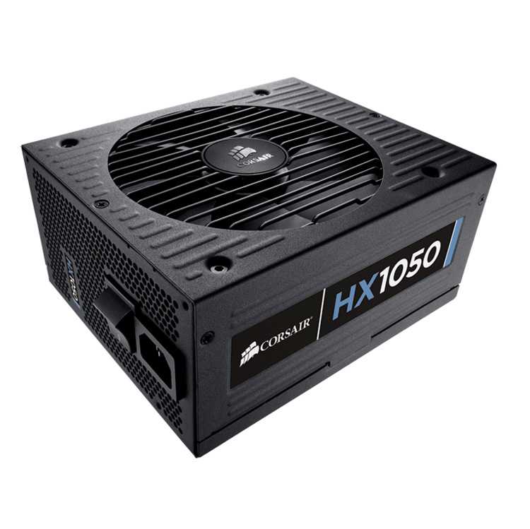 Fuente modular CORSAIR HX1050W Prof. PLUS Silver 