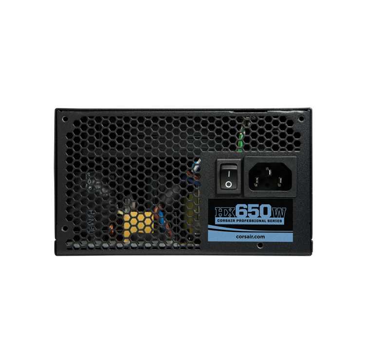 Fuente modular CORSAIR HX650W Professional Series