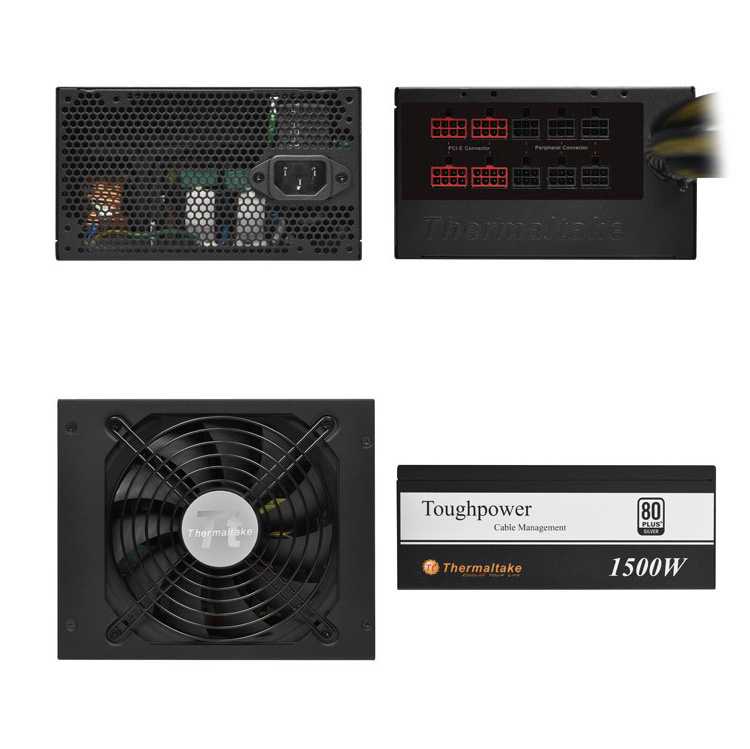 Fuente modular THERMALTAKE Toughpower 1500w 80+Sil