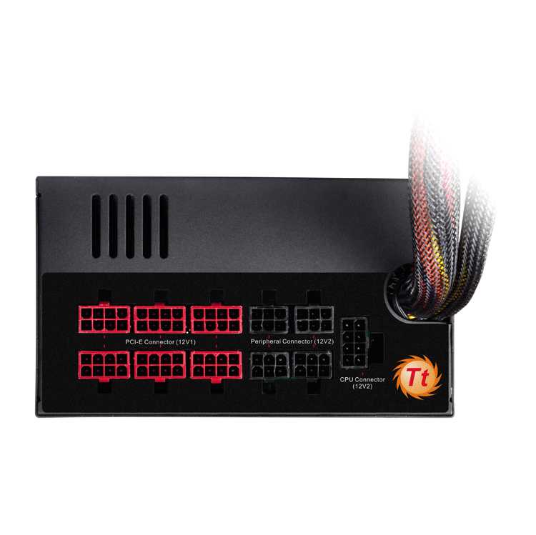 Fuente modular THERMALTAKE Toughpower1350W 80Plus Silv imagen 2