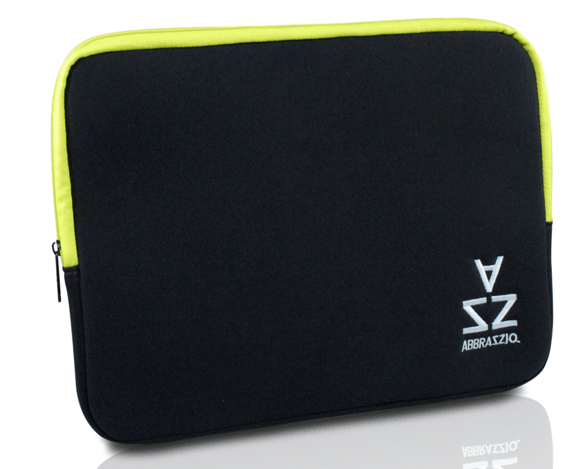 Funda ABBRAZZIO Negra con detalles en cremallera 13"-14"