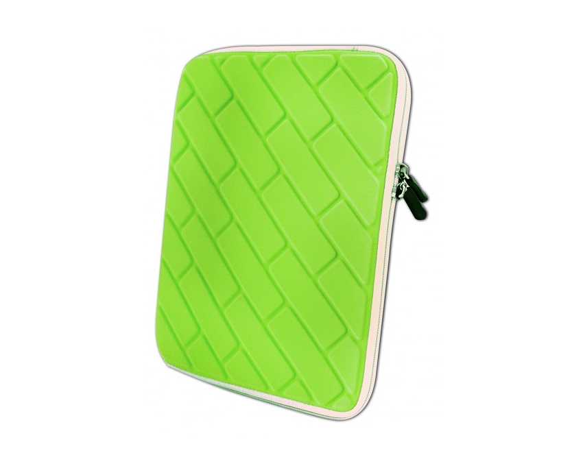 Funda APPROX para IPAD / Tablet de 7 a 10 pulgadas Efecto Ladrillo VerdePistacho