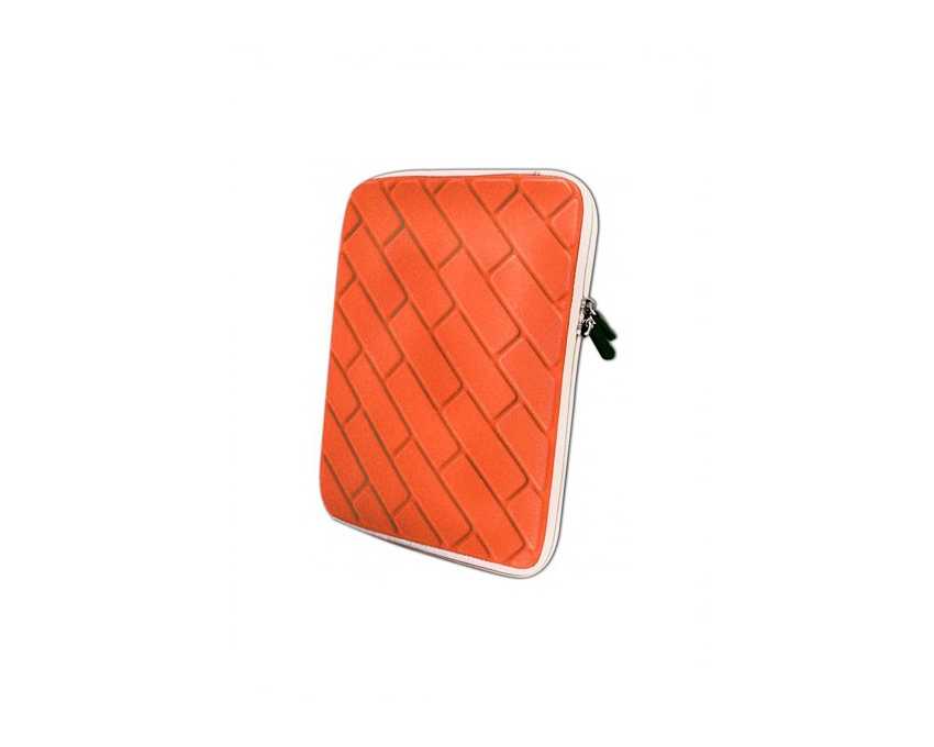 Funda APPROX para Tablet hasta 7" Efecto Ladrillo Naranja