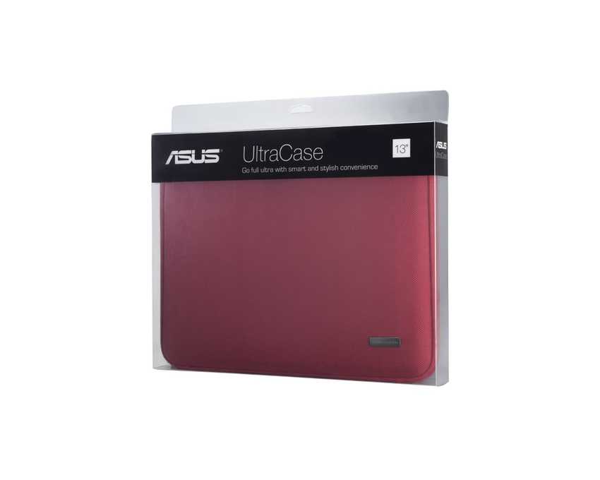 Funda ASUS ULTRACASE para ultrabooks de 13 pulgadas rojo imagen 5