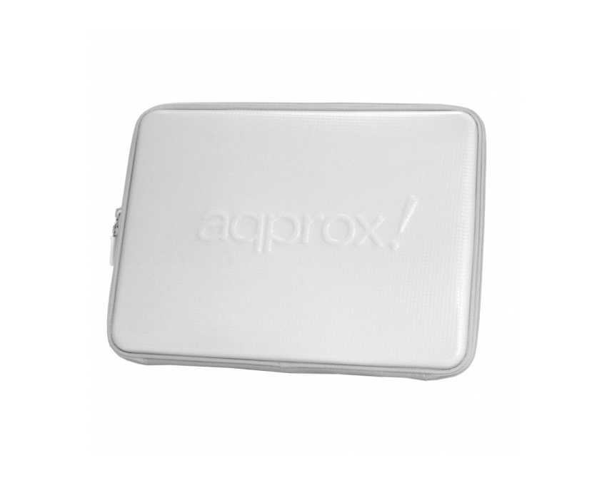 Funda Rigida APPROX para portatiles de 7 a 12 pulgadas Blanca APPNBS12W