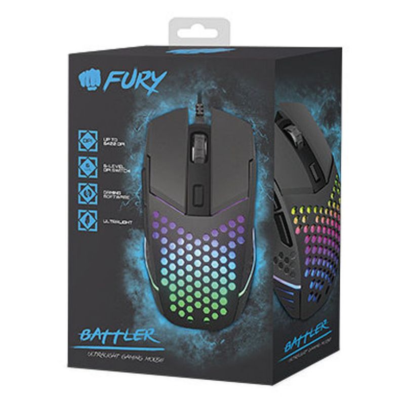 Fury Battler Ratón Gaming RGB 6400 DPI imagen 5