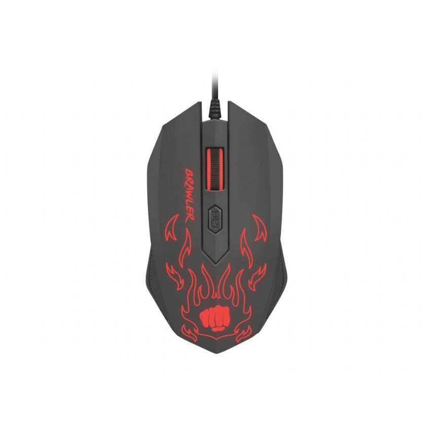 Fury Brawler Ratón Gaming 1600DPI Negro RGB imagen 2