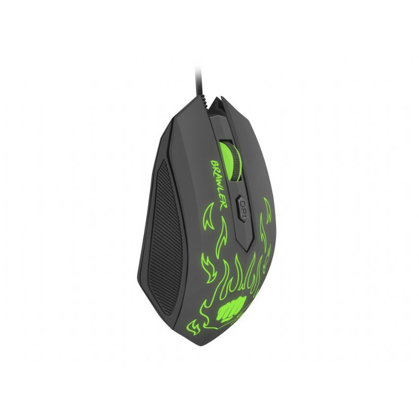 Fury Brawler Ratón Gaming 1600DPI Negro RGB imagen 3
