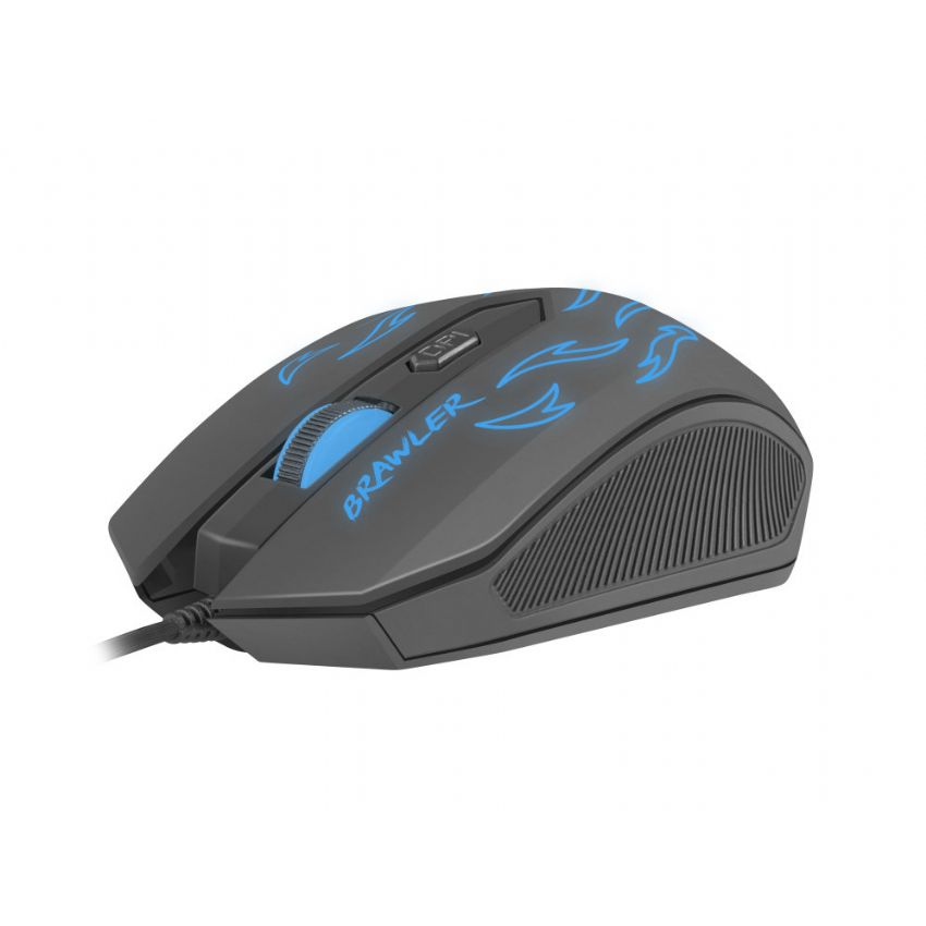 Fury Brawler Ratón Gaming 1600DPI Negro RGB imagen 4