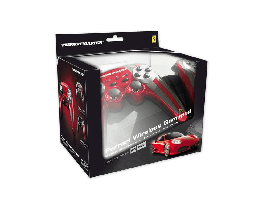 Gamepad Thrustmaster Ferrari Motors F430 Inalambrico Scuderia Limited Edition imagen 3