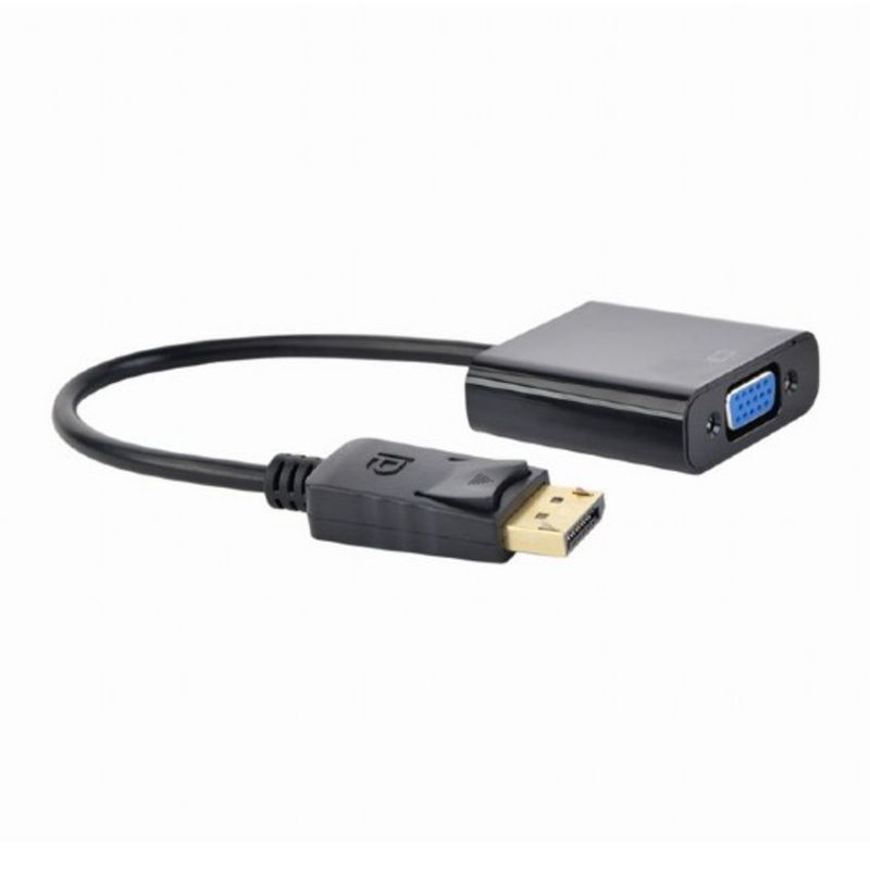 Gembird A-DPM-VGAF-02 Adaptador DisplayPort Macho a VGA Hembra Negro
