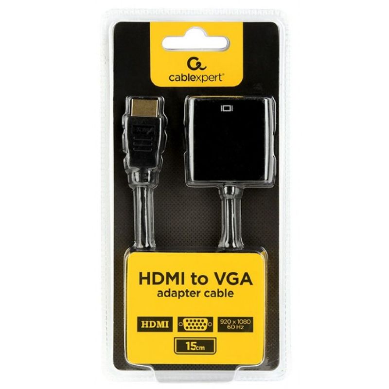 Gembird A-HDMI-VGA-04 Adaptador HDMI Macho a VGA Hembra imagen 2