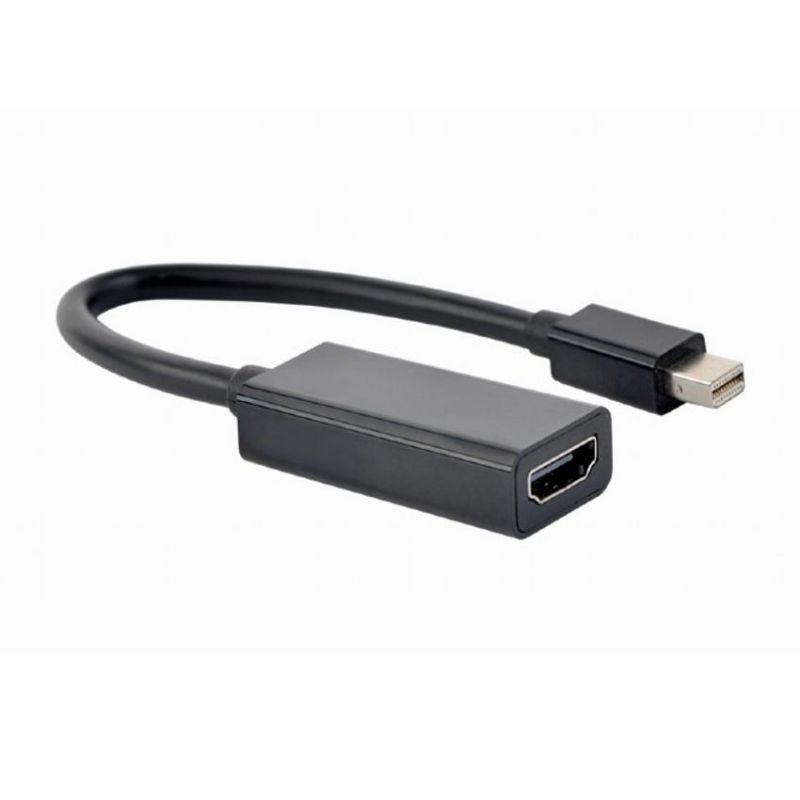 Gembird A-mDPM-HDMIF-02 Adaptador Mini DisplayPort a HDMI Negro