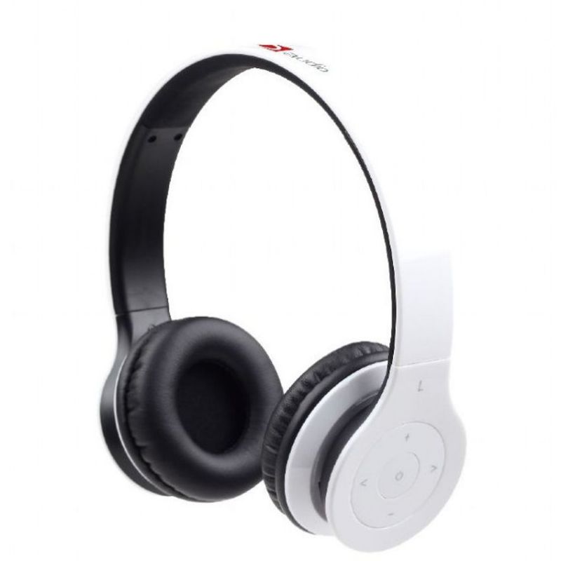Gembird BHP-BER-W Auriculares con Micrófono Bluetooth Blanco