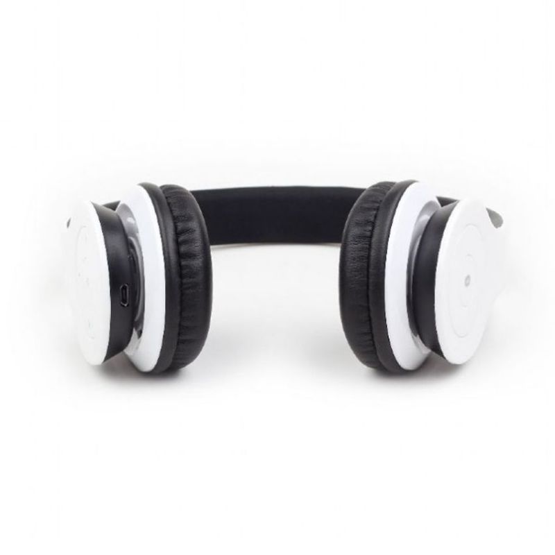 Gembird BHP-BER-W Auriculares con Micrófono Bluetooth Blanco imagen 2