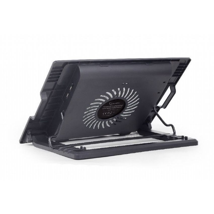 Gembird Base Refrigeradora de Portátil 17" Ajustable Led Purpura imagen 4