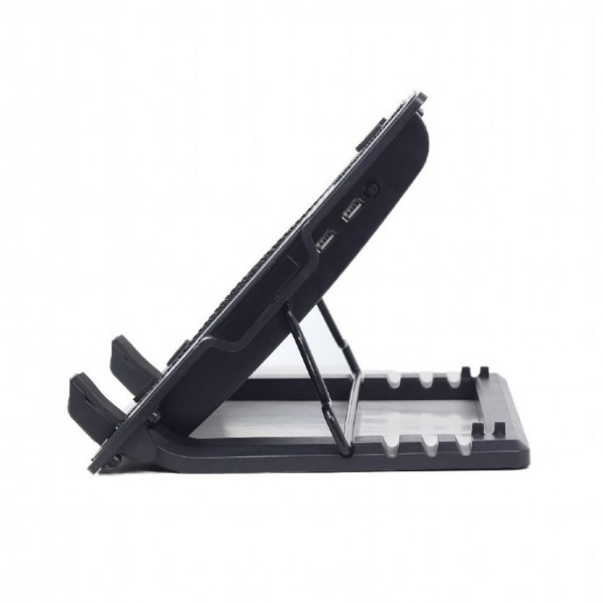 Gembird Base Refrigeradora de Portátil 17" Ajustable Led Purpura imagen 5
