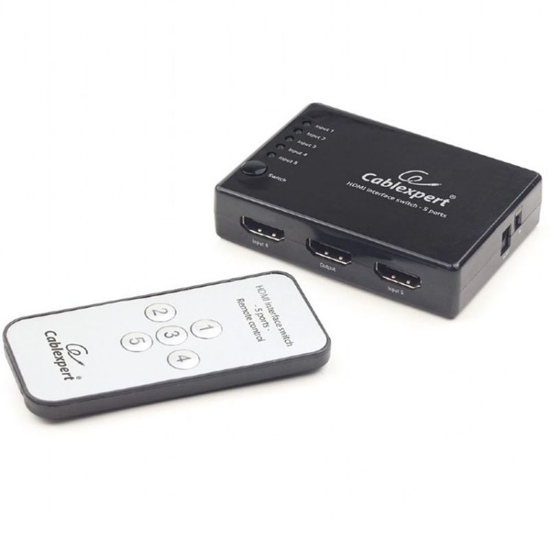 Gembird DSW-HDMI-53 Switch HDMI 5 Puertos