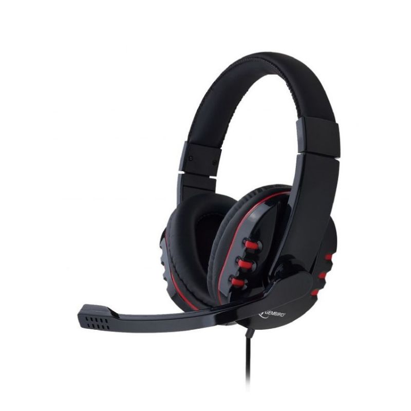 Gembird GHS-402 Auriculares con Micrófono Negro