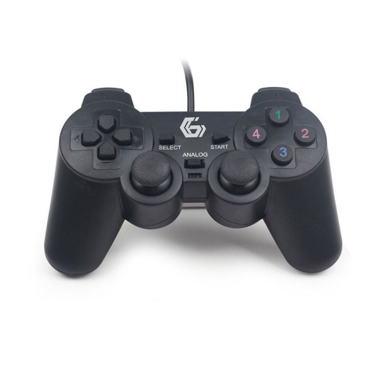 Gembird JPD-UDV-01 GamePad Dual con Vibración