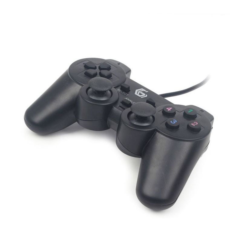 Gembird JPD-UDV-01 GamePad Dual con Vibración imagen 2