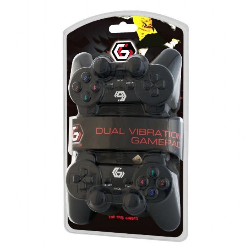 Gembird JPD-UDV2-01 GamePad Dual Vibración PC imagen 3