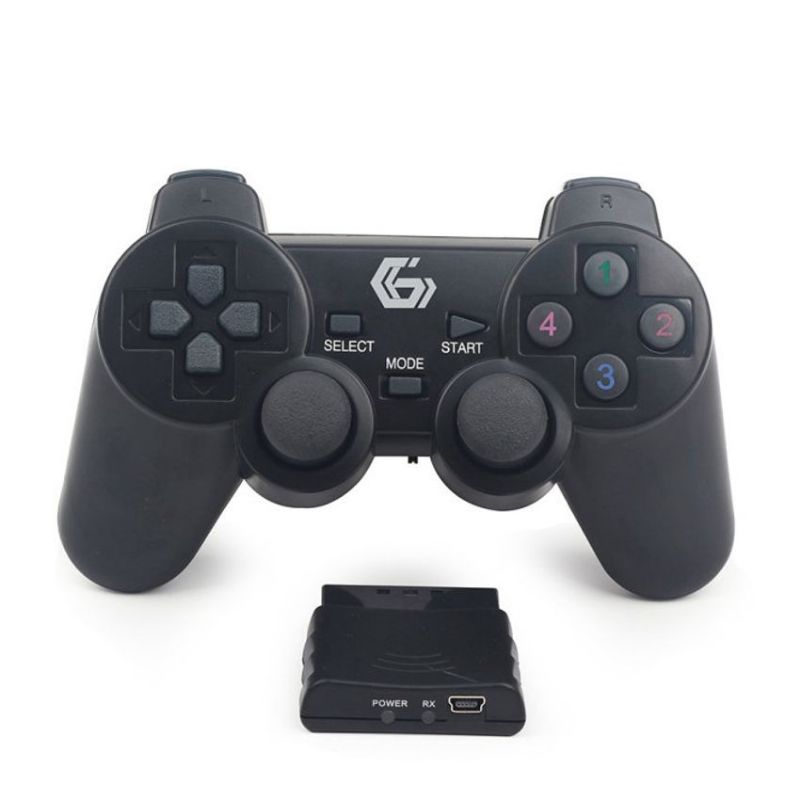 Gembird JPD-WDV-01 GamePad Dual Inalámbrico Vibración