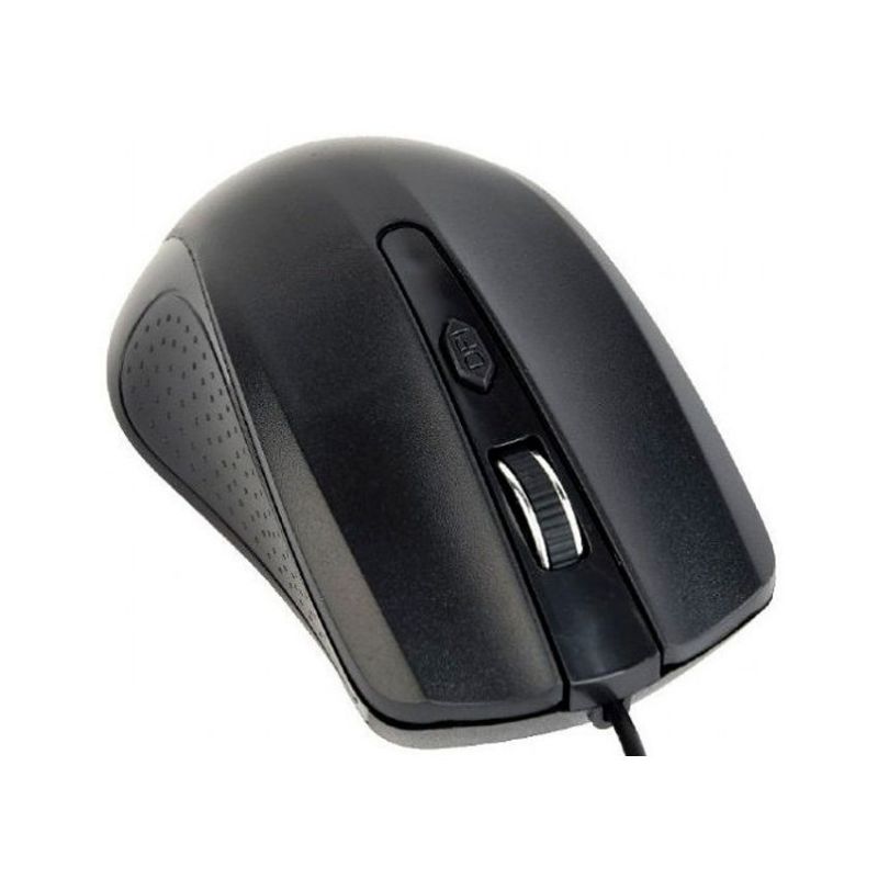 Gembird MUS-4B-01 Ratón USB Negro 4 Btones