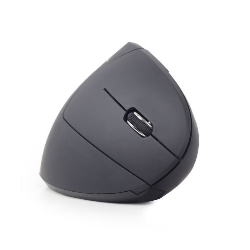 Gembird MUSW-ERGO-01 Ratón Inalámbrico Ergonómico Negro imagen 3