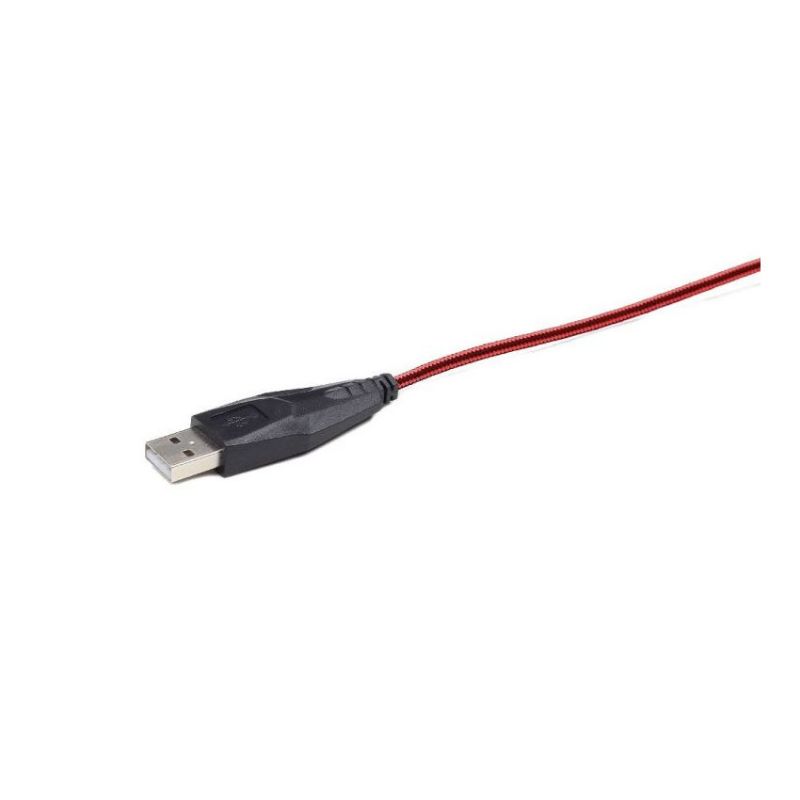 Gembird Ratón Gaming USB Negro-Rojo imagen 5