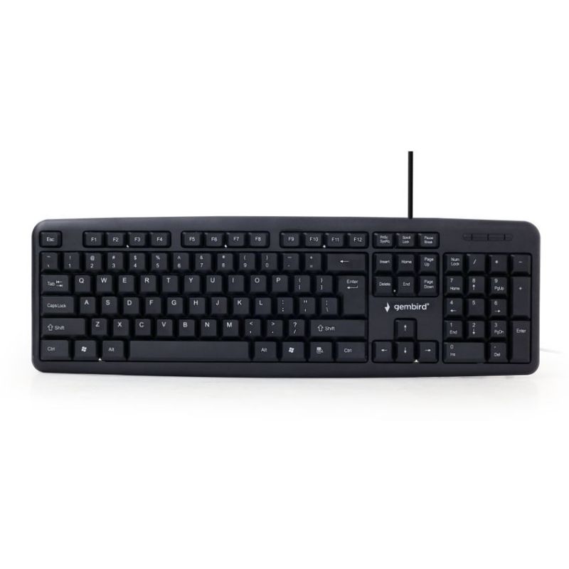 Gembird Teclado USB Negro imagen 2