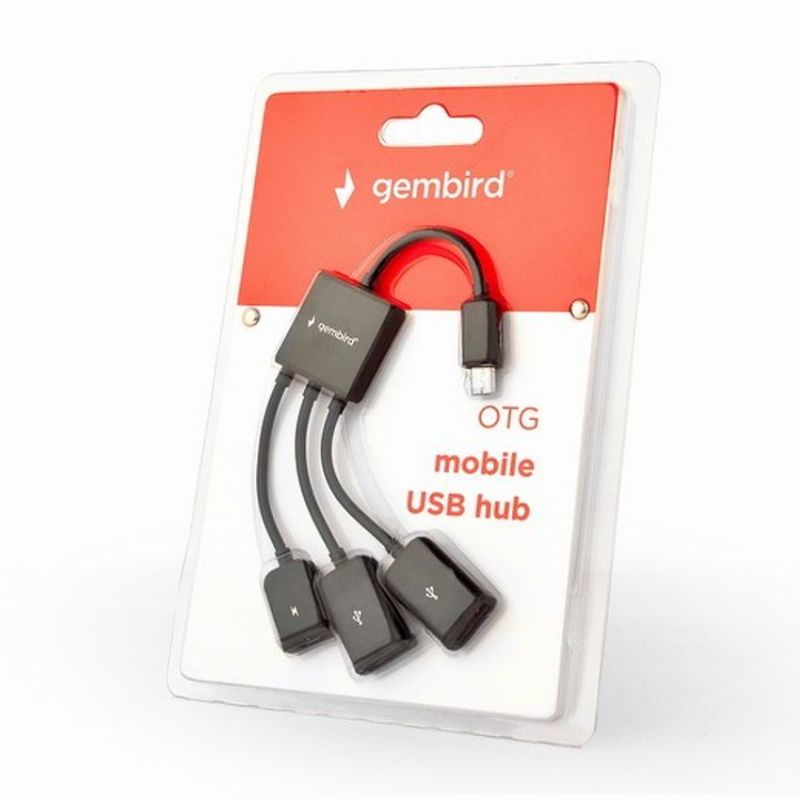 Gembird UHB-OTG-02 Hub OTG USB imagen 3