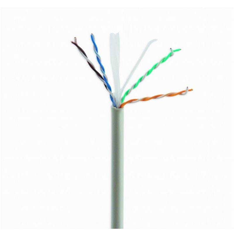 Gembird UPC-6004SE-SO Bobina Cable Cobre Trenzado UTP Cat6 305 Metros Gris imagen 2