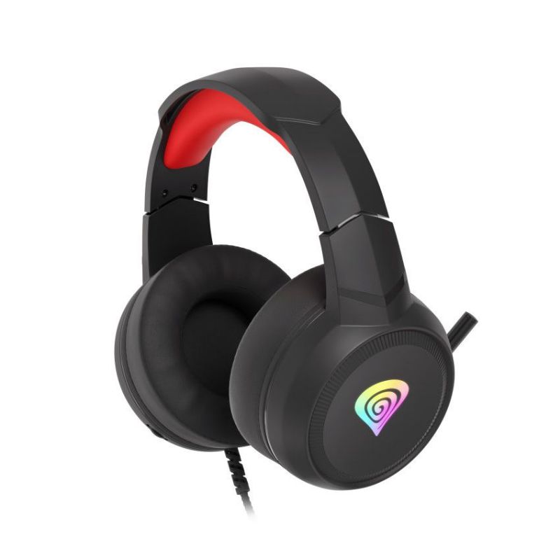 Genesis Neon 200 Auriculares con Micrófono Gaming Rojo RGB imagen 4