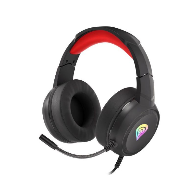 Genesis Neon 200 Auriculares con Micrófono Gaming Rojo RGB imagen 5