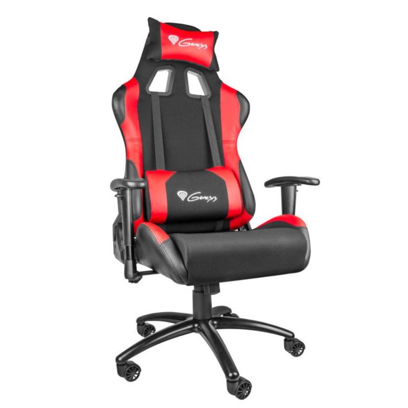 Genesis Nitro 550 Silla Gaming Negra y Roja